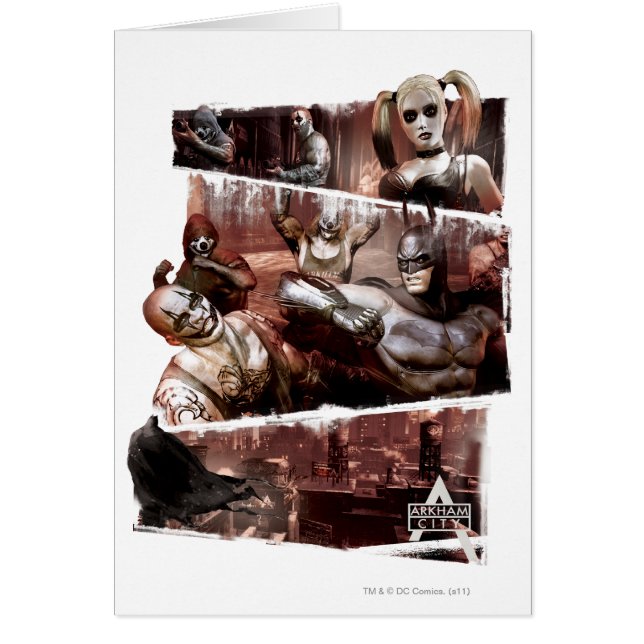 Arkham City Characters Trifold (正面)