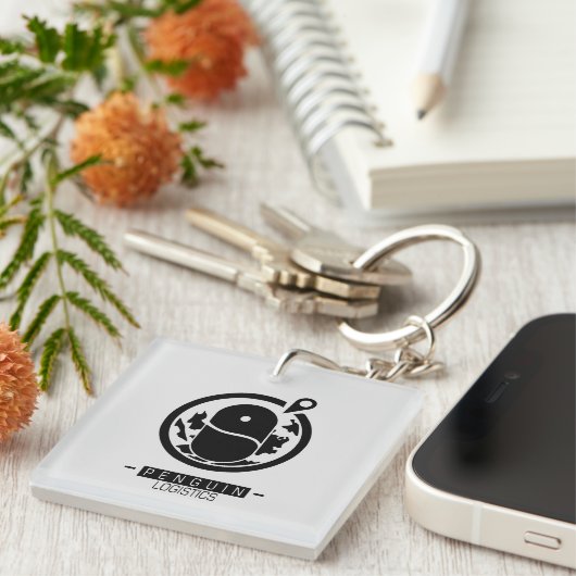 Arknights - Pinguin Logistic キーホルダー (正面右)