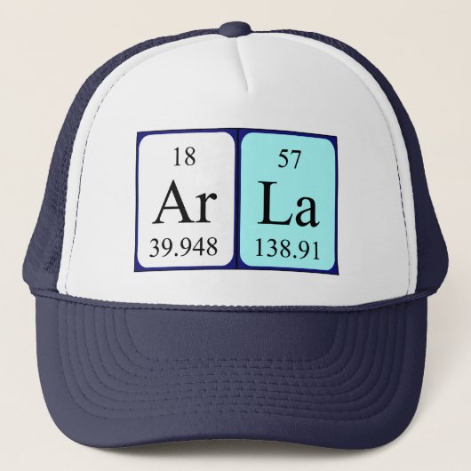 Arla期別テーブル名hat キャップ (正面)