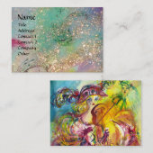 ARLECCHINA VIOLINIST，バイオリン，音楽，劇作家， 名刺 (正面/裏面)