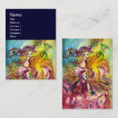 ARLECCHINA VIOLINIST，バイオリン，音楽，劇作家， 名刺 (正面/裏面)