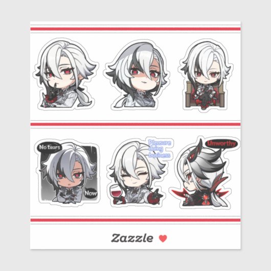 Arlecchinoステッカー シール (シート)