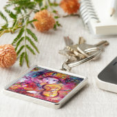 ARLECCHINO VIOLINIST音楽マスカレードマスクを作る キーホルダー (側面)