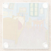 Arlesの寝室 | ビンセント・ヴァン・ゴッホ ガラスコースター (裏面)