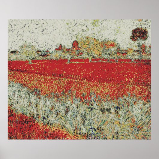 arles – 修正されたヴァン・ゴッホ ポスター (正面)