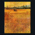 Arles View from the Wheat Fields. Vincent van Gogh ポスター<br><div class="desc">Arles View from the Wheat Fields. Vincent van Gogh. Impressionism fine art. Farm,  farmland,  agriculture.</div>