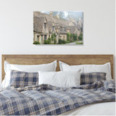 Arlington Row, Bibury canvas print キャンバスプリント (インサイチュ (寝室))