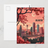 Arlington Texas Travel ポストカード (正面/裏面)