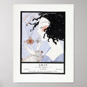 Arlyの香水"La Bohème " ポスター
