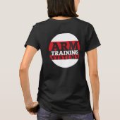 ARMウィメンズトラックジャケット Tシャツ (裏面)