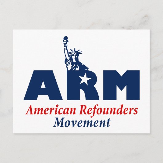 ARM(American Refounders Movement) ポストカード (正面)