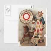 Arm & Hammer Brand Soda Ad Poster 1900 ポストカード (正面/裏面)
