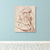 Arm Inv.1859/5/14/819の勉強 キャンバスプリント (インサイチュ (ウッドフロア))