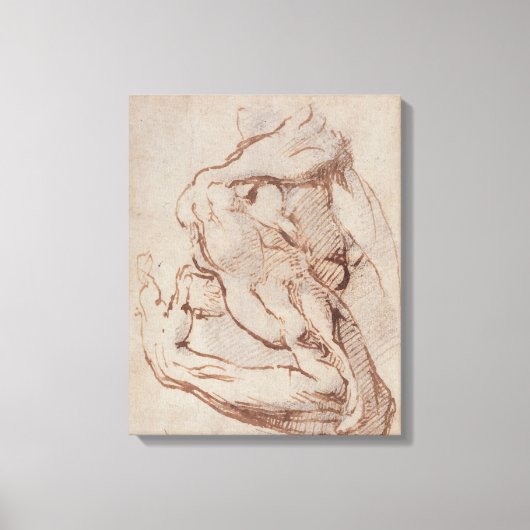 Arm Inv.1859/5/14/819の勉強 キャンバスプリント (正面)