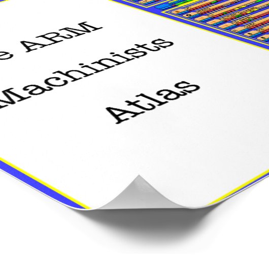 ARM Machinists ATLAS ポスター (角)