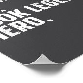 Arm Wrestling Arm Wrestler Husband. Dad. Hook Lege ポスター (角)