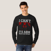Arm Wrestling For Arm Wrestler Wrestling Athlete C Tシャツ (正面フル)