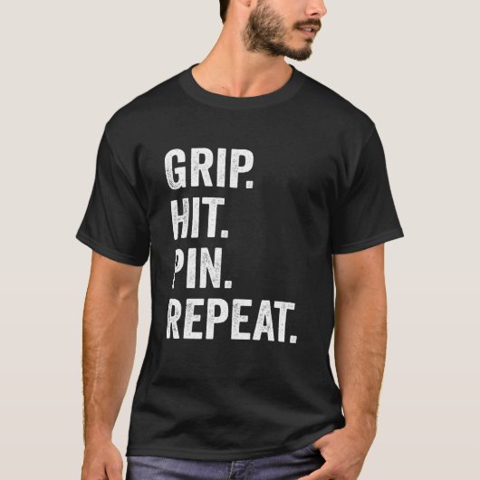 Arm Wrestling & Hand Wrestling Designs For Arm Wre Tシャツ (正面)