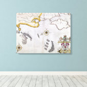 ARMADAスペインの, 1588 2 キャンバスプリント (インサイチュ (ウッドフロア))