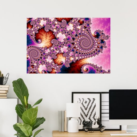 Armada – フラクタル ポスター (ホームオフィス)