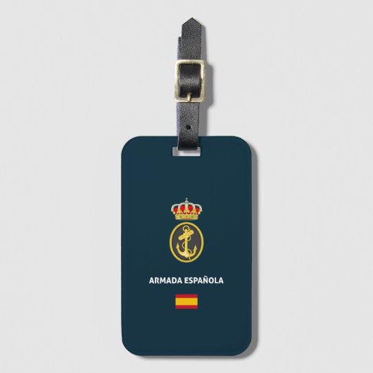 Armada Española passport phone case ラゲッジタグ (正面縦)