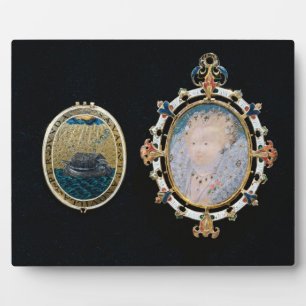 Armada Jewel, Queen Elizabeth I encloのミニチュア フォトプラーク