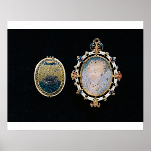 Armada Jewel, Queen Elizabeth I encloのミニチュア ポスター (正面)