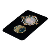 Armada Jewel, Queen Elizabeth I encloのミニチュア マグネット (左側)