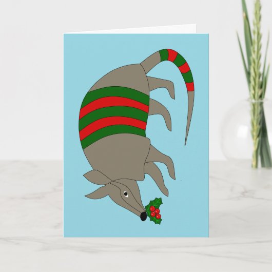 Armadillo Christmas Card シーズンカード (正面)