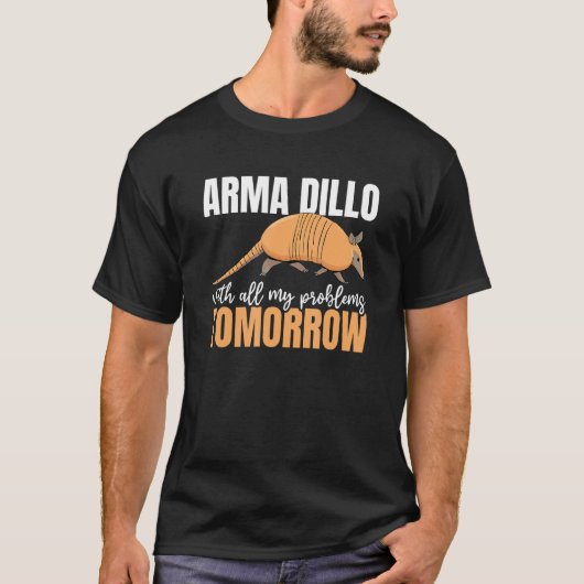 Armadillo Possum Giant Armadillo Owner Wildlife M Tシャツ (正面)