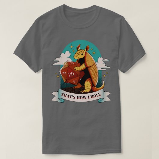 Armadillo Thats How I by 転が Tobe Fonseca Tシャツ (デザイン正面)