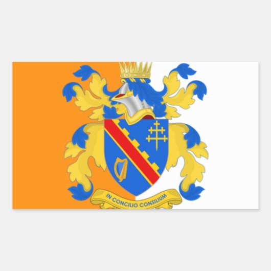 Armaghスタンプ 長方形シール (正面)