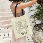 Armagh, Northern Ireland City Map Tote Bag トートバッグ