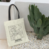 Armagh, Northern Ireland City Map Tote Bag トートバッグ