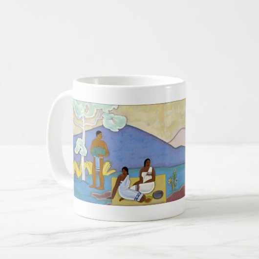 Arman Manookianの壁画のマグ コーヒーマグカップ (正面左)