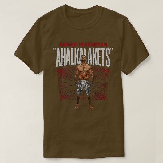 Arman Tsarukyan Ahalkalaquets Tシャツ (デザイン正面)
