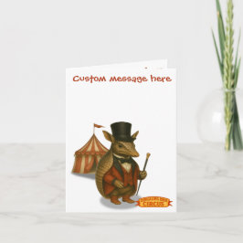 Armand, armadillo ringmaster カード