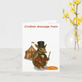 Armand, armadillo ringmaster カード (黄色い花)