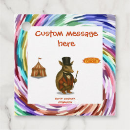 Armand, armadillo ringmaster フェイバータグ