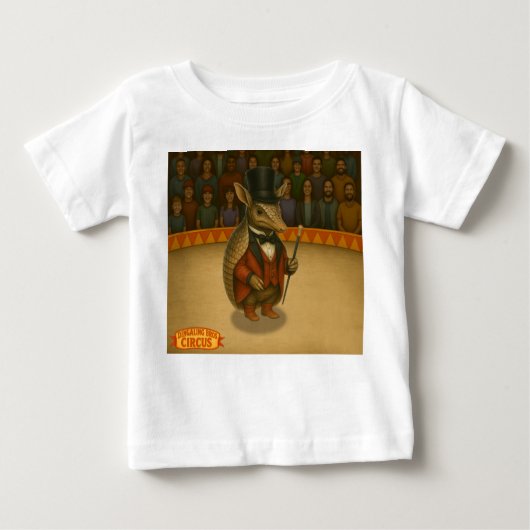 Armand, armadillo ringmaster ベビーTシャツ (正面)