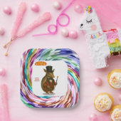 Armand, armadillo ringmaster ペーパープレート (パーティー)