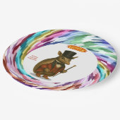 Armand, armadillo ringmaster ペーパープレート (アングル)