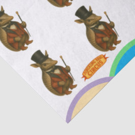 Armand, armadillo ringmaster 薄葉紙