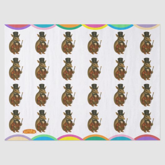 Armand, armadillo ringmaster 薄葉紙 (正面)