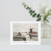 Armand Guillaumin #140 -ファインアートはがき ポストカード (スタンド正面)