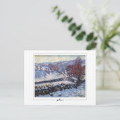 Armand Guillaumin #45 -ファインアートはがき ポストカード (スタンド正面)