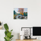 Armand Guillaumin The Bouchardon Mill，クロザント ポスター (ホームオフィス)