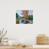 Armand Guillaumin The Bouchardon Mill，クロザント ポスター (キッチン)