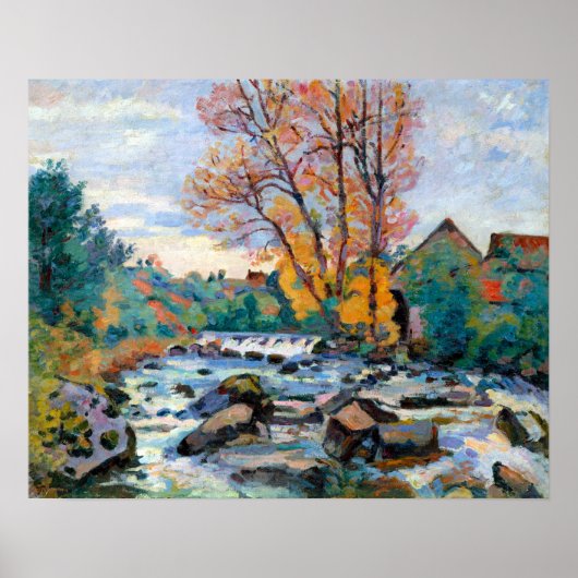 Armand Guillaumin The Bouchardon Mill，クロザント ポスター (正面)