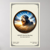 Armant (Egyptian Sheepdog) Zoology Series ポスター (正面)
